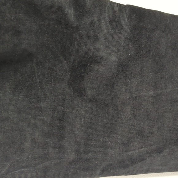 J. Jill Black Corduroy Stretch Tapered Down Black Pants Size 14 - Picture 8 of 10